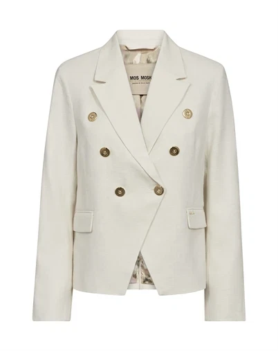 Mos Mosh - MMBelize Ramie Blazer - Ecru 